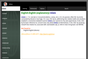 ASlovo Android Dictionary